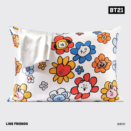 kitsch x BT21 Satin Pillowcase in VAN - Standard