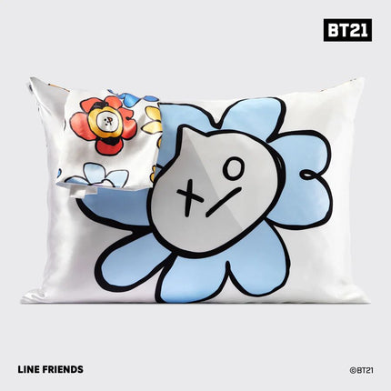 kitsch x BT21 Satin Pillowcase in VAN - Standard