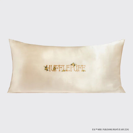 kitsch x Harry Potter Satin Pillowcase in Huflepuff - King