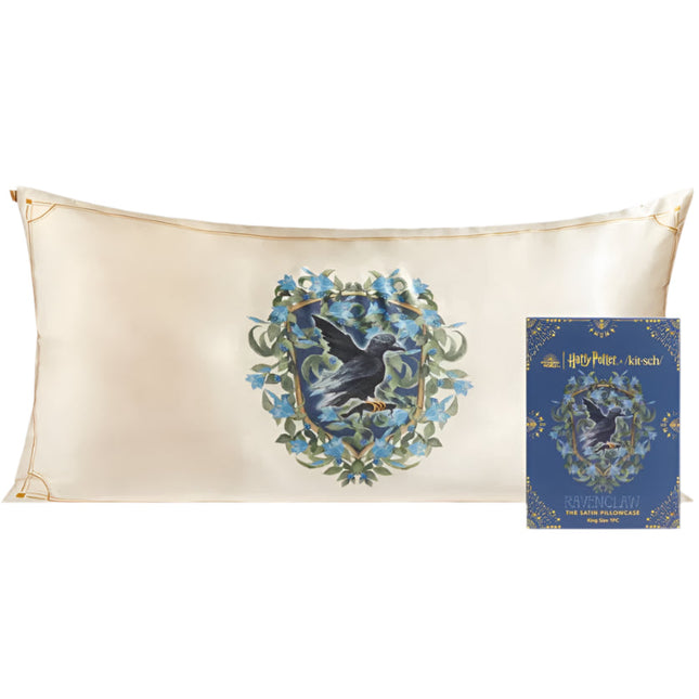 kitsch x Harry Potter Satin Pillowcase in Ravenclaw - King