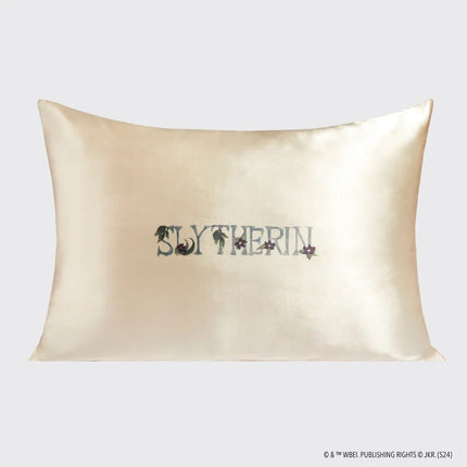 kitsch x Harry Potter Satin Pillowcase in Slytherin - Standard