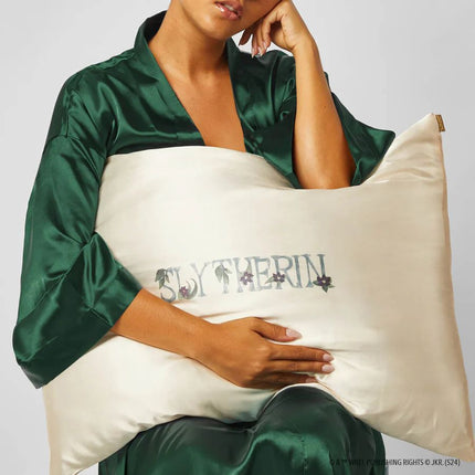 kitsch x Harry Potter Satin Pillowcase in Slytherin - Standard