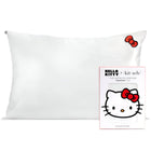 kitsch x Hello Kitty Satin Pillowcase in Ivory Kitty Bow - Standard