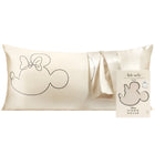 kitsch x Mickey and Minnie Satin Pillowcase in Mrs. Mouse - King