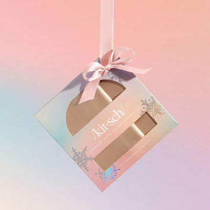 kitsch Limited Edition Champagne Satin Pillowcases 2pc Set - Standard