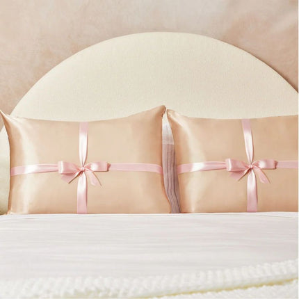 kitsch Limited Edition Champagne Satin Pillowcases 2pc Set - Standard
