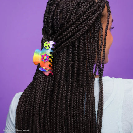 kitsch Lisa Frank® x KitschPop™ Curved Claw Clip 7pc Set - Fantastic World™ of Lisa Frank