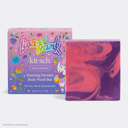 kitsch Lisa Frank x Kitsch Dancing Dreams Body Wash Bar