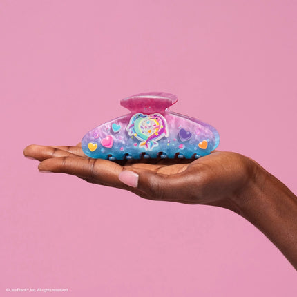 kitsch Lisa Frank x Kitsch Glitter Claw Clip in Dancing Dolphins™