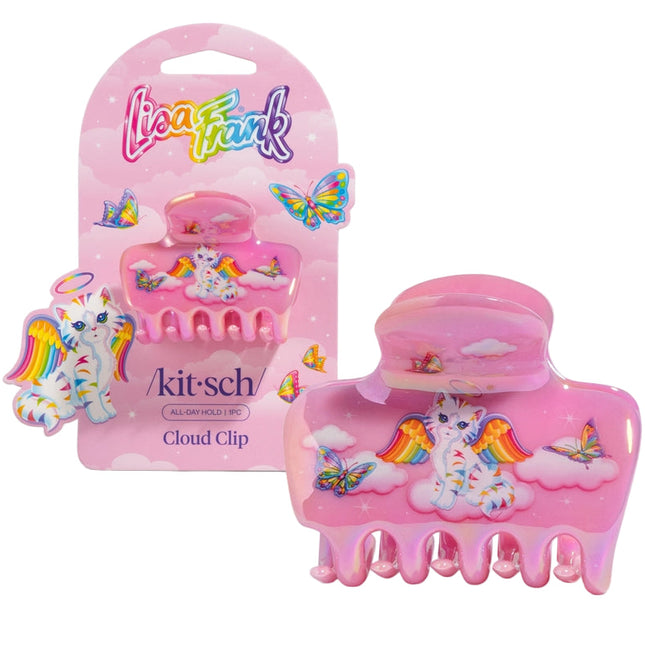 kitsch Lisa Frank x Kitsch Cloud Clip in Angel Kitty™