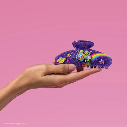 kitsch Lisa Frank x Kitsch Glitter Claw Clip in Zoomer™ & Zorbit™