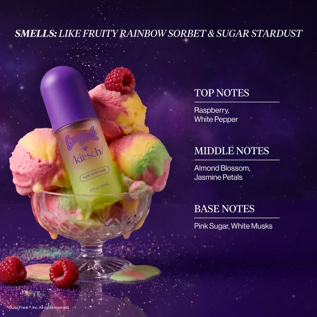 kitsch Lisa Frank® x Kitsch Cosmic Sundae Hair & Body Perfume Mist
