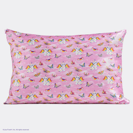 kitsch Lisa Frank x Kitsch Satin Pillowcase in Angel Kitty™
