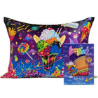 kitsch Lisa Frank® X Kitsch Satin Pillowcase in Saturn Sundae™
