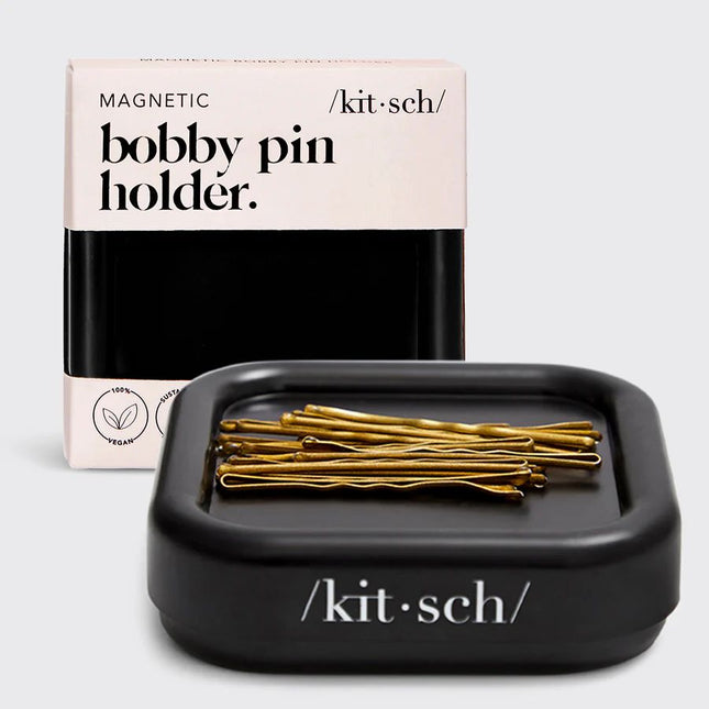 kitsch Magnetic Bobby Pin Holder - Black