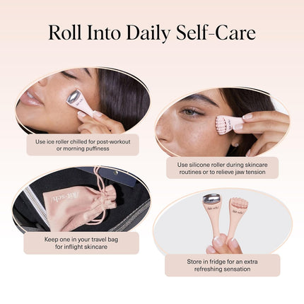 kitsch Mini Spa Rollers 2pc Set