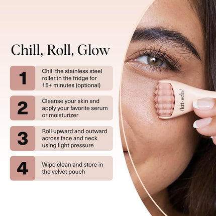 kitsch Mini Spa Rollers 2pc Set