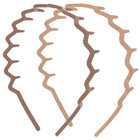 kitsch Neutral Zig Zag Headbands 2pc Set