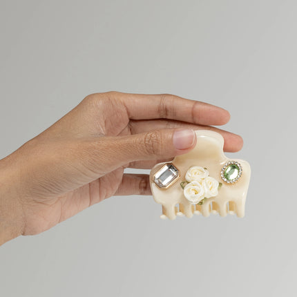 kitsch KitschPop™️ Cloud Clip & Charms in Pearlized Cream