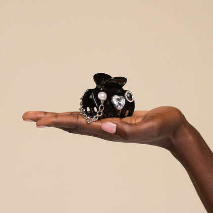 kitsch KitschPop™️ Cloud Clip & Charms in Vintage Black