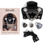 kitsch KitschPop™️ Cloud Clip & Charms in Vintage Black