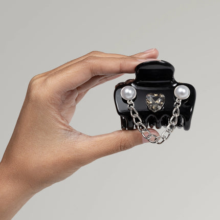 kitsch KitschPop™️ Cloud Clip & Charms in Vintage Black