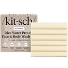 kitsch Rice Water Protein Restoring Face & Body Wash Bar