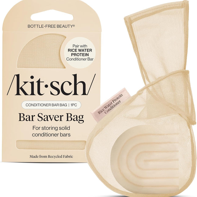 kitsch Rice Water Protein Conditioner Bar Saver Bag