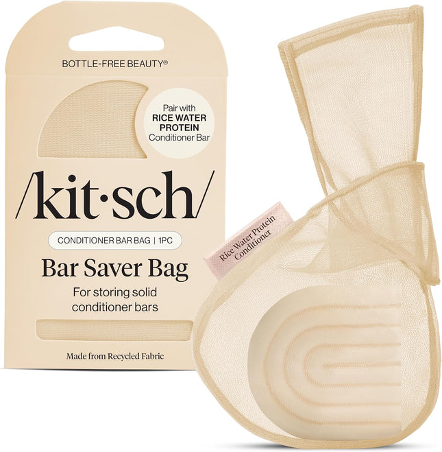 kitsch Rice Water Protein Conditioner Bar Saver Bag