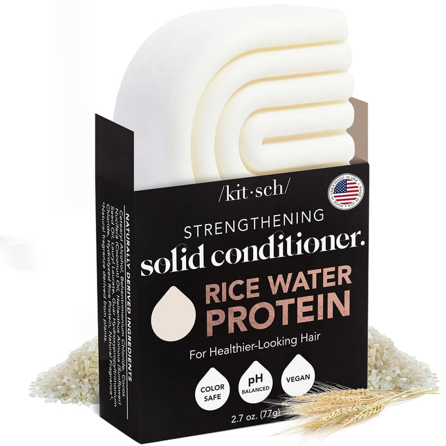 kitsch Rice Water Conditioner Bar for Hair Growth