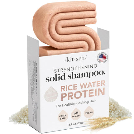 kitsch Rice Water Shampoo Bar For Hair Growth