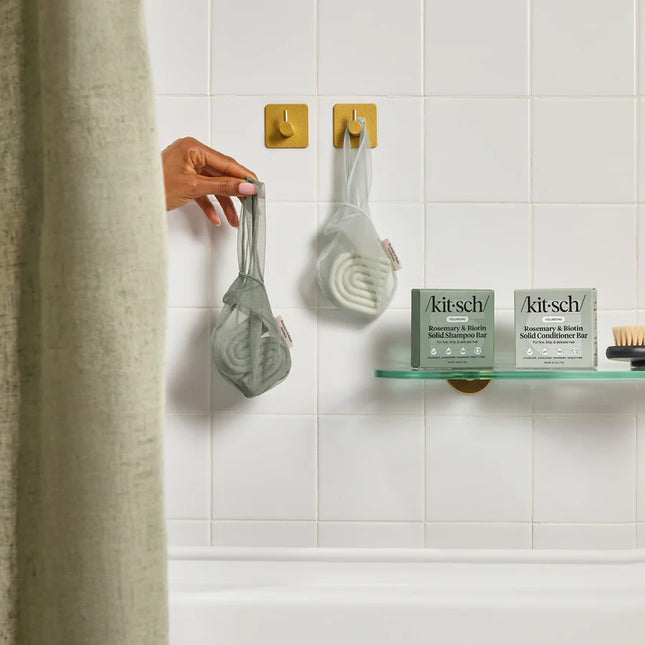 kitsch Rosemary & Biotin Conditioner Bar Saver Bag