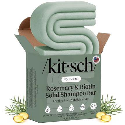 kitsch Rosemary & Biotin Volumizing Solid Shampoo