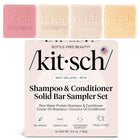 kitsch Shampoo + Conditioner 4pc Sampler Set
