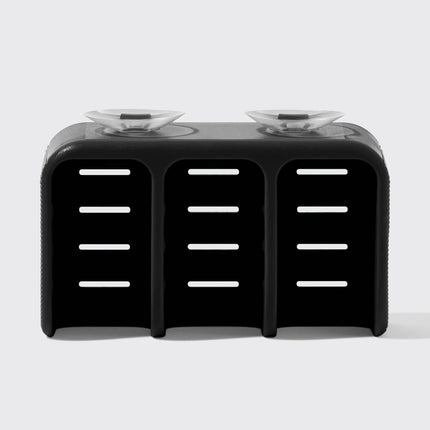 kitsch Self-Draining Soap Dish - Black