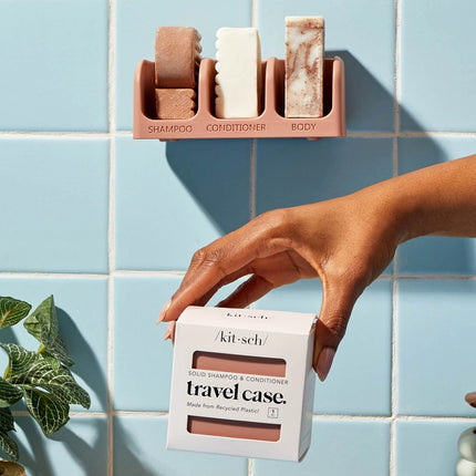 kitsch Self-Draining Soap Dish - Terracotta