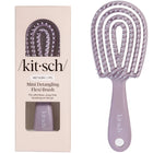 kitsch Soft Violet Detangling Flexi Brush - Mini