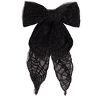 kitsch Spiderweb Bow Hair Clip