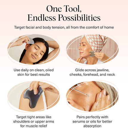 kitsch Stainless Steel Gua Sha