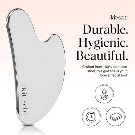 kitsch Stainless Steel Gua Sha