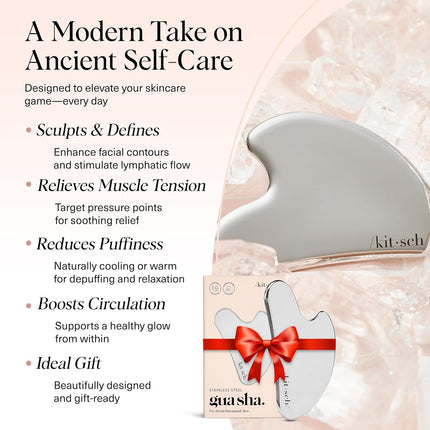 kitsch Stainless Steel Gua Sha