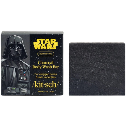 kitsch Star Wars™ & Kitsch Charcoal Detoxifying Solid Body Wash - Darth Detox
