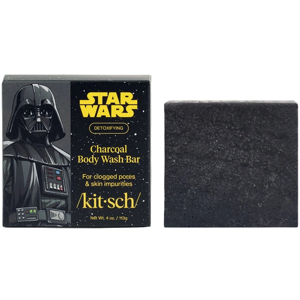 kitsch Star Wars™ & Kitsch Charcoal Detoxifying Solid Body Wash - Darth Detox