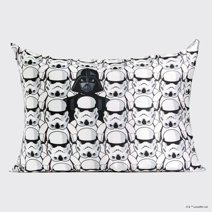 kitsch Star Wars™ & Kitsch Satin Pillowcase in Darth Vader & Stormtroopers