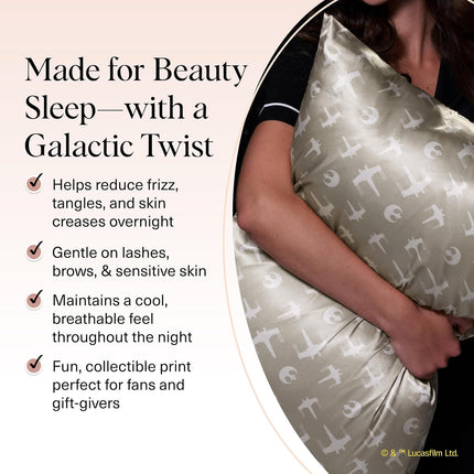 kitsch Star Wars™ & Kitsch Satin Pillowcase in Rebel Alliance