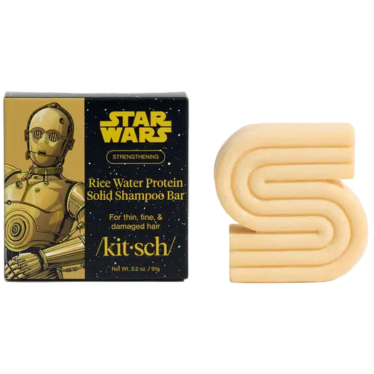 kitsch Star Wars™ & Kitsch Rice Water Protein Strengthening Solid Shampoo - C-3PO