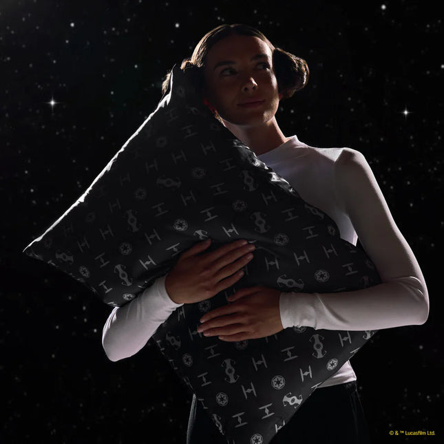 kitsch Star Wars™ & Kitsch Satin Pillowcase in Galactic Empire
