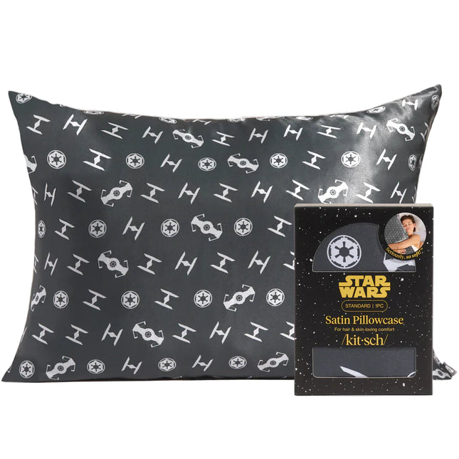 kitsch Star Wars™ & Kitsch Satin Pillowcase in Galactic Empire