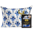 kitsch Star Wars™ & Kitsch Satin Pillowcase in R2-D2 & C-3PO