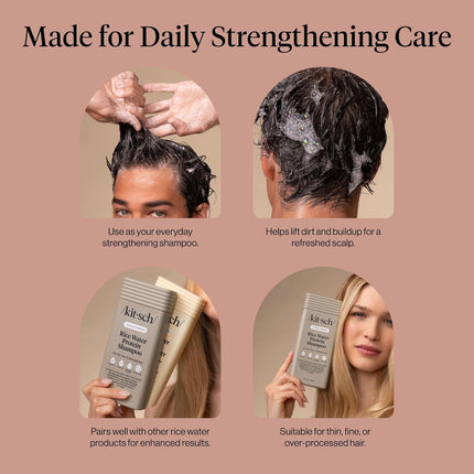 kitsch Strengthening Rice Water Shampoo